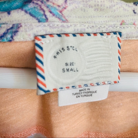 Anthropologie Postmark Delilah Print Tee - Picture 3 of 8